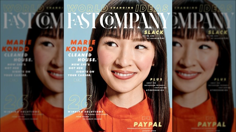 Marie Kondo magazine cover