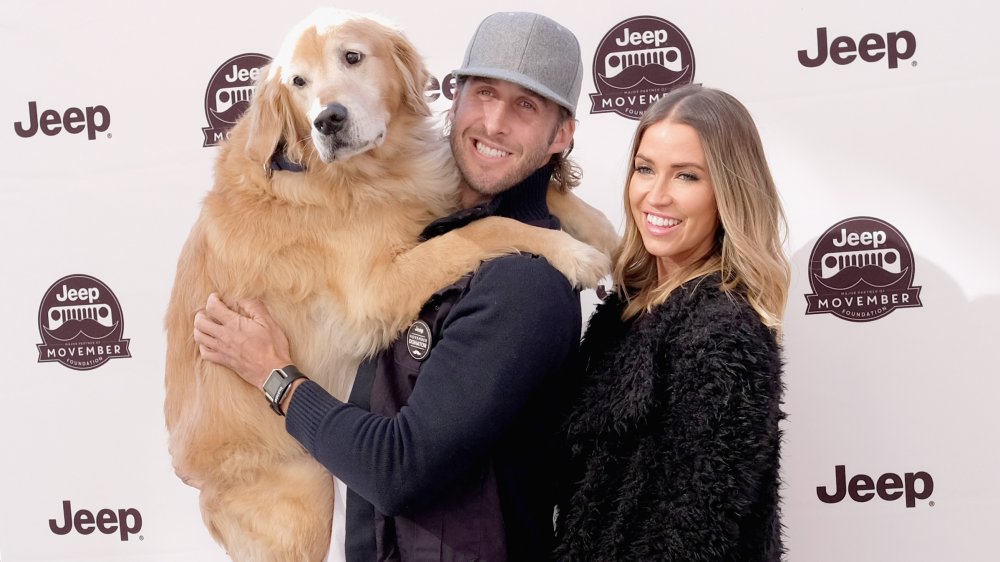 Shawn Booth, Kaitlyn Bristowe, and his dog