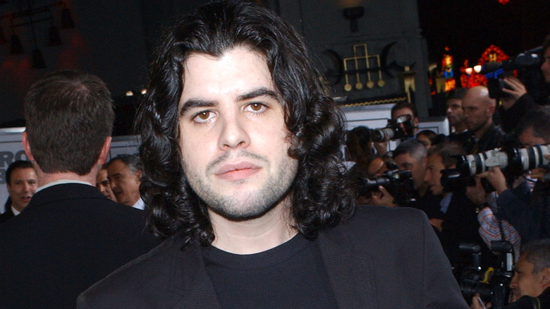 Sage Stallone posing