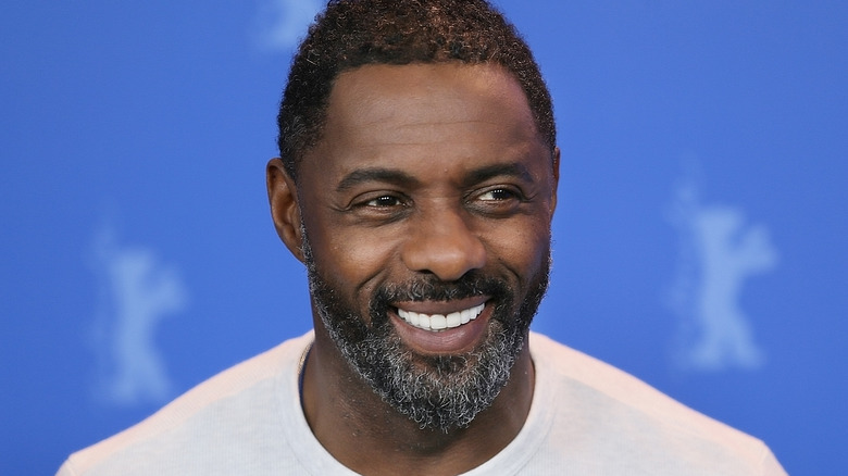 Idris Elba smiling 