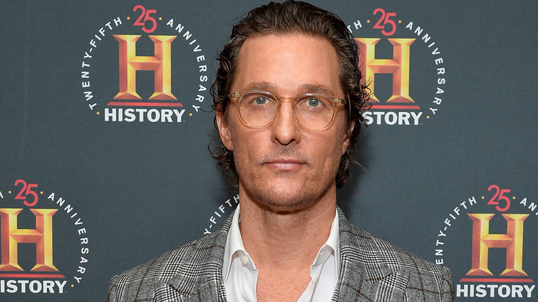 Matthew McConaughey at a History Channel event