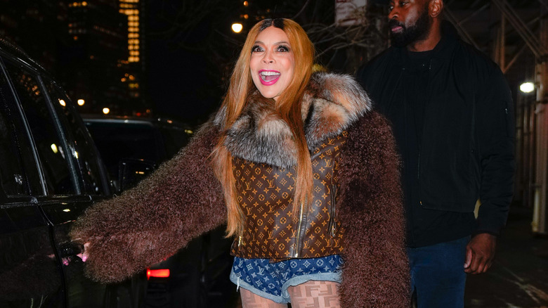 Wendy Williams wearing Louis Vuitton