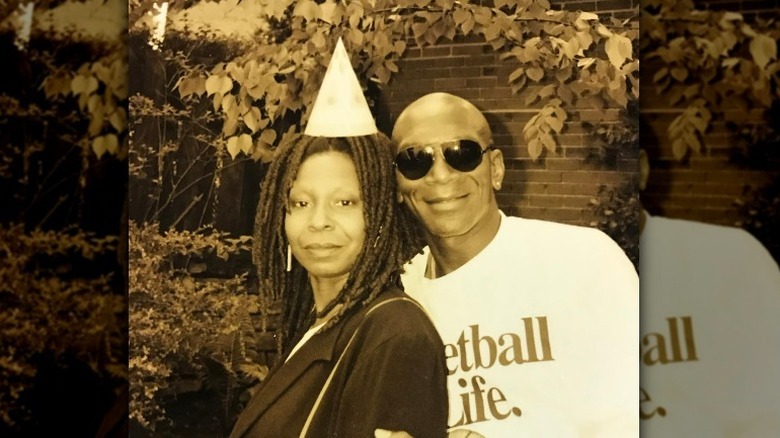 Whoopi Goldberg and her brother