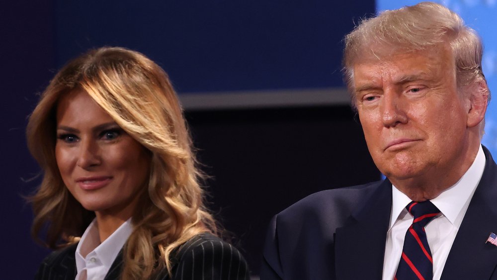 Melania and Donald Trump 