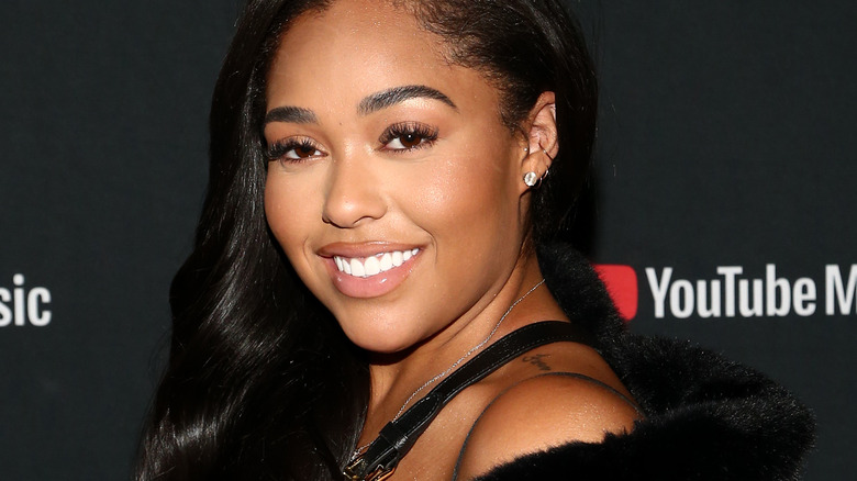 Jordyn woods smiling 