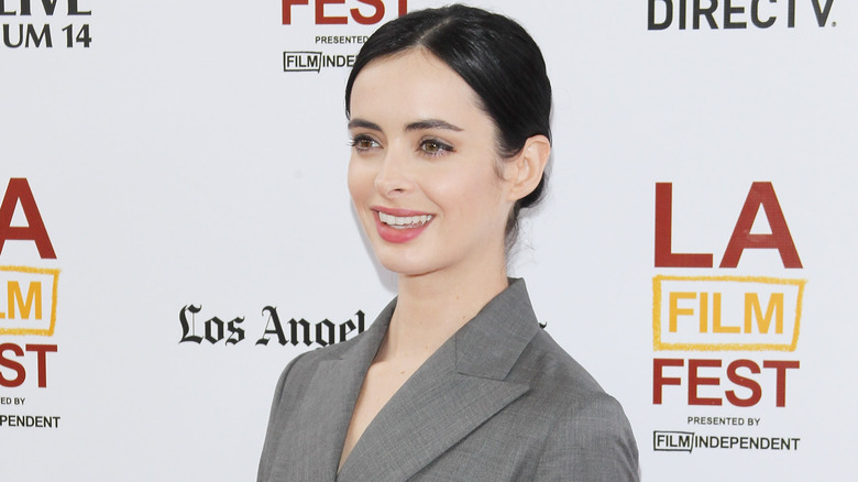 Krysten Ritter smiling