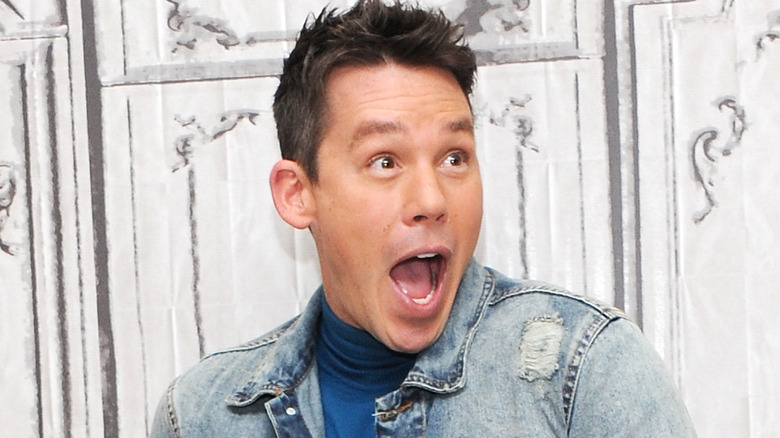 David Bromstad with surprised expression