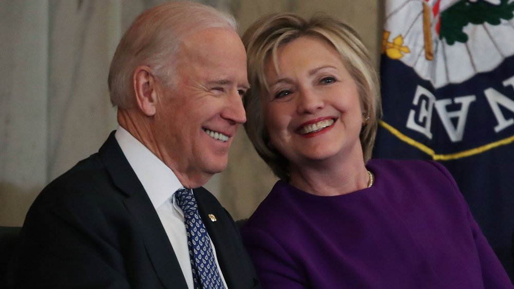 Joe Biden and HIllary Clinton 