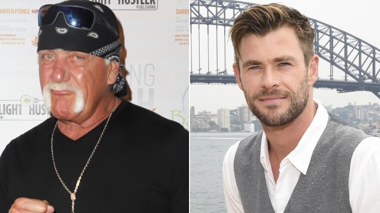 Hulk Hogan Chris Hemsworth 