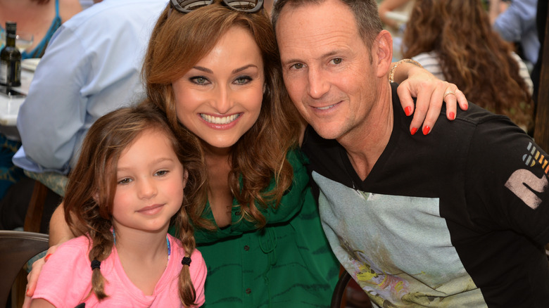 Giada De Laurentiis with family 