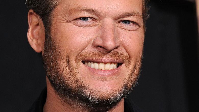 Blake Shelton smiling