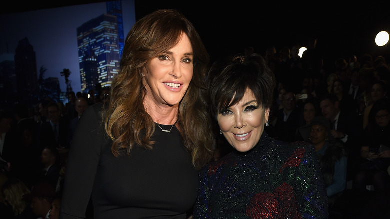 Caitlyn Jenner with Kris Jenner