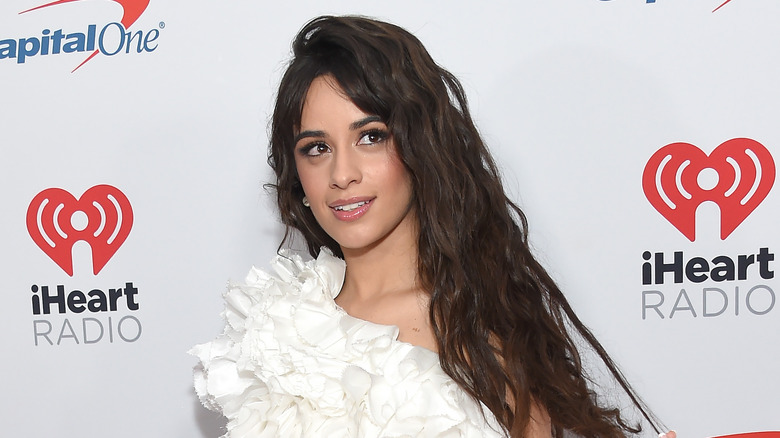 Camila Cabello posing on the red carpet