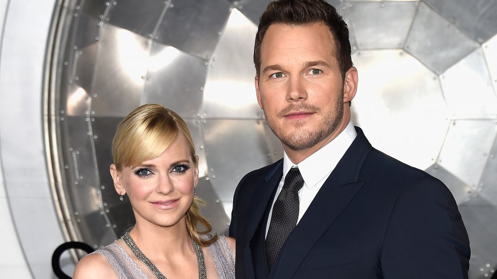 Anna Faris and Chris Pratt 