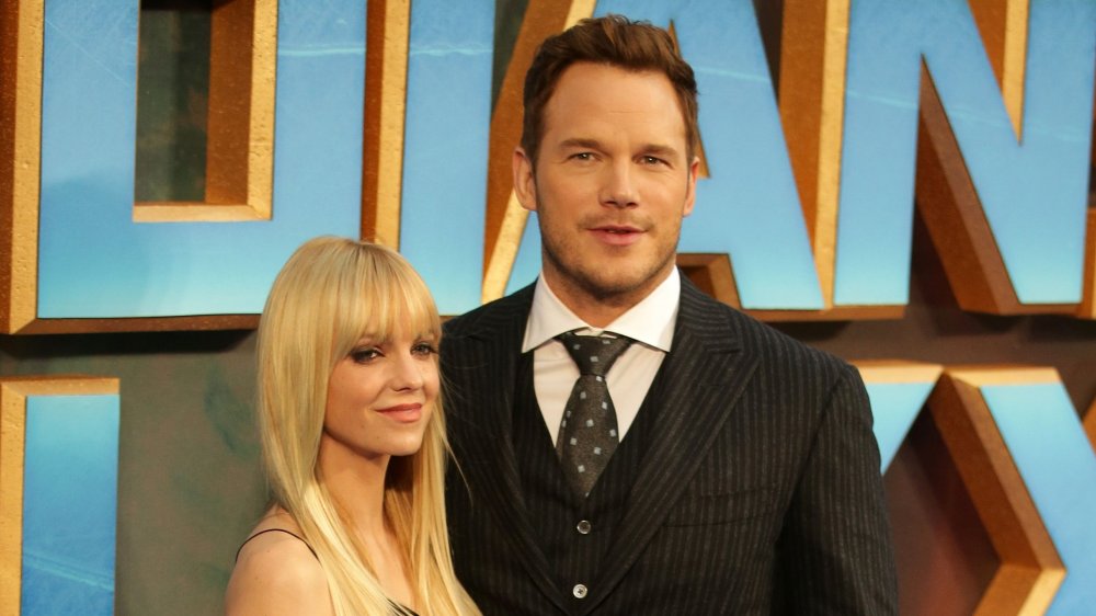 Anna Faris and Chris Pratt 