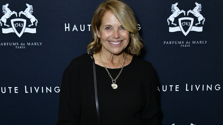 Katie Couric smiling