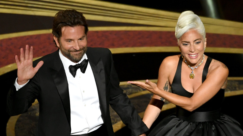 Bradley Cooper and Lady Gaga