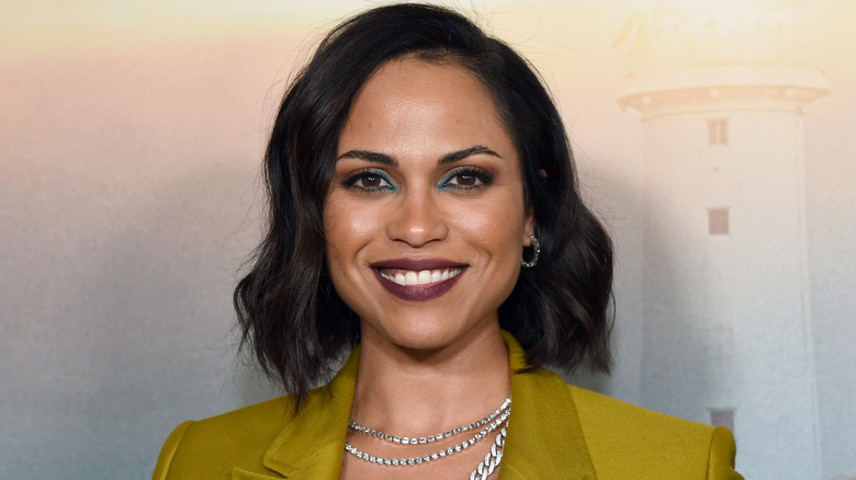 Monica Raymund smiling 