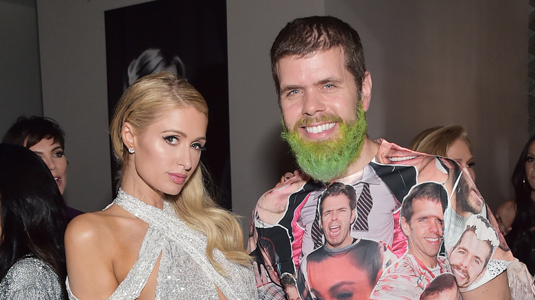 Paris Hilton with Perez Hilton