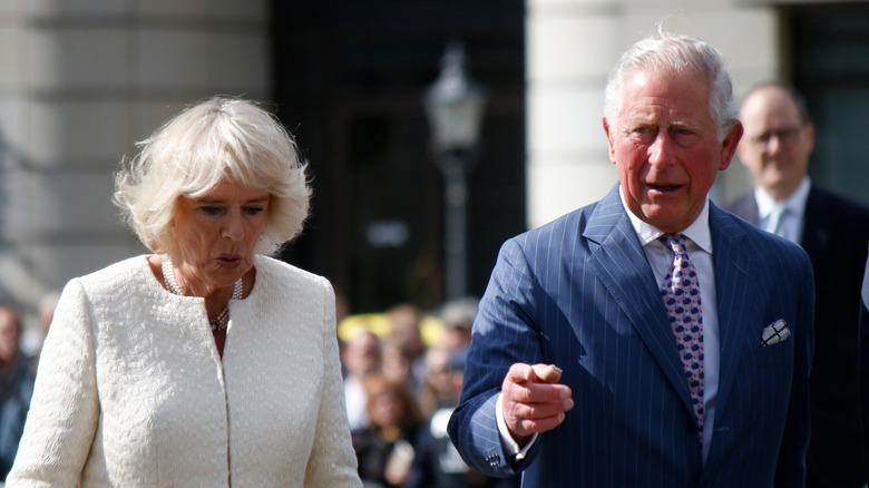 Camilla, Duchess of Cornwall and Prince Charles in 2019 visit to Germany