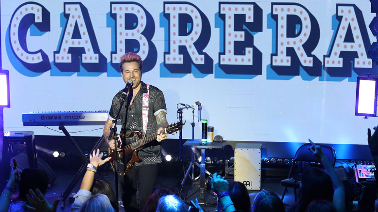 Ryan Cabrera performing