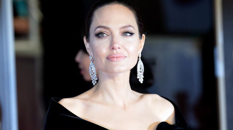 Angelina Jolie smiling