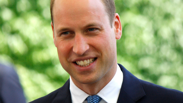 Prince William smiling