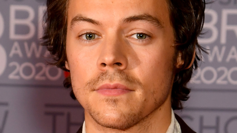 Harry Styles at the 2020 BRIT Awards