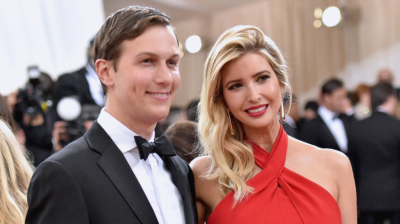 Jared Kushner Ivanka Trump smiling