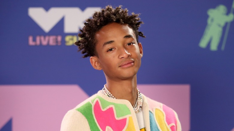 Jaden Smith posing