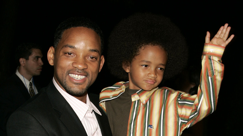 Jaden and Will Smith together