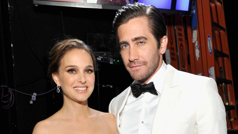 Natalie Portman and Jake Gyllenhaal smiling