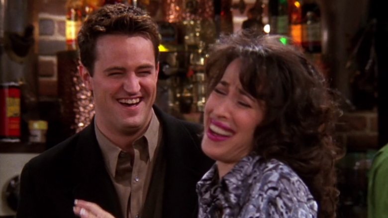 Chandler and Janice on Friends