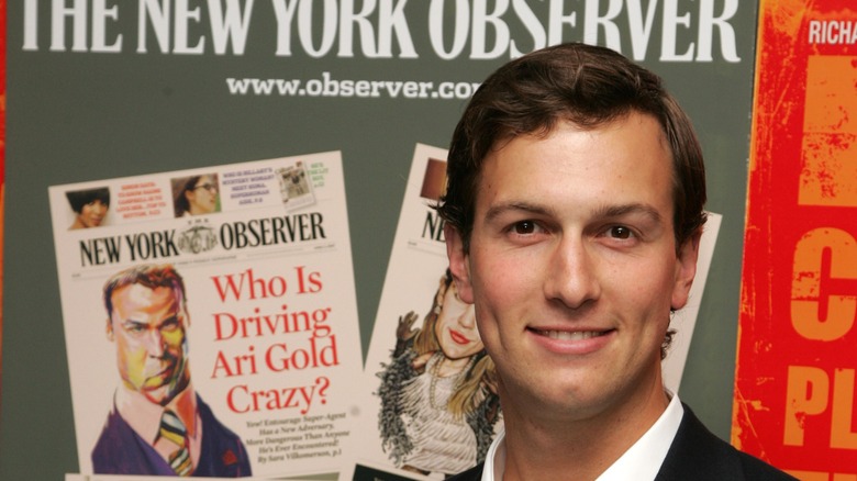 Jared Kushner during his first year as the New York Observer's owner