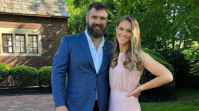 Jason and Kylie Kelce formalwear