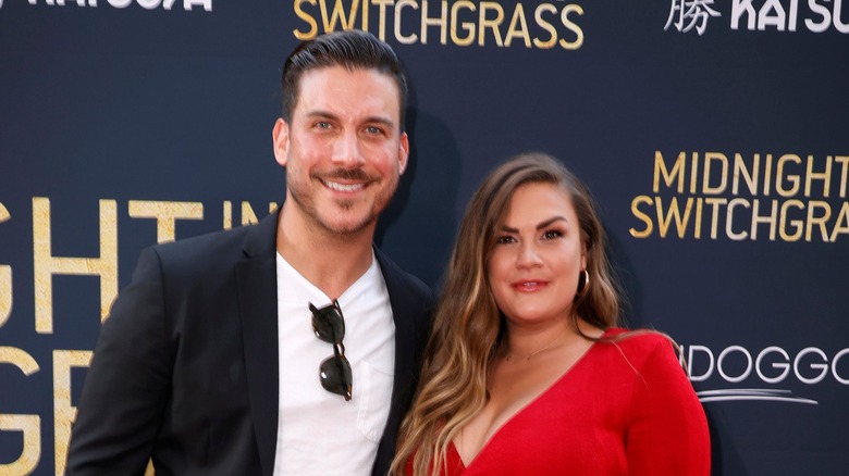 Jax Taylor and Brittany Cartwright pose