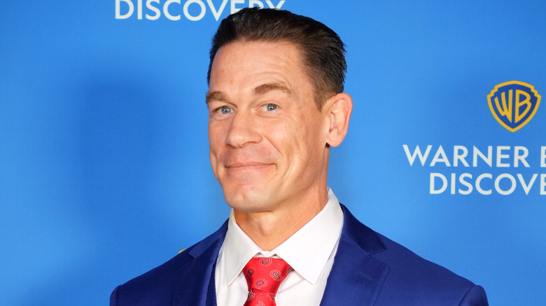 John Cena on the red carpet.