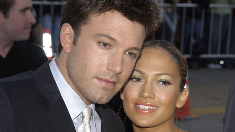 Jennifer Lopez and Ben Affleck in 2003