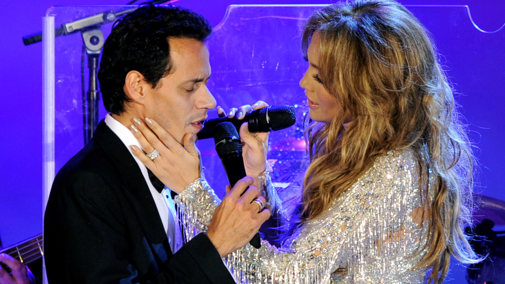 Marc Anthony and Jennifer Lopez