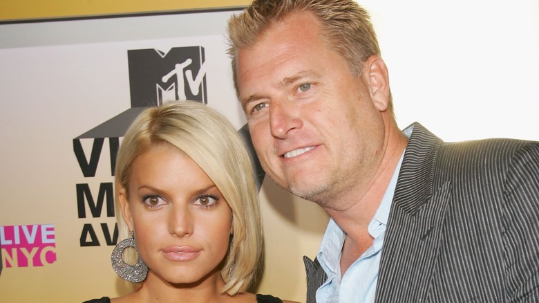 Jessica and Joe Simpson