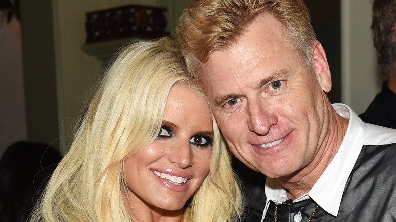 Jessica and Joe Simpson