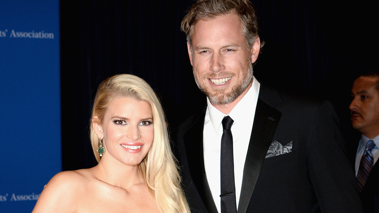 Jessica Simpson and Eric Johnson