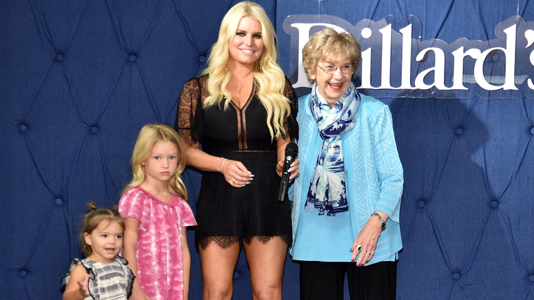 Jessica Simpson and family