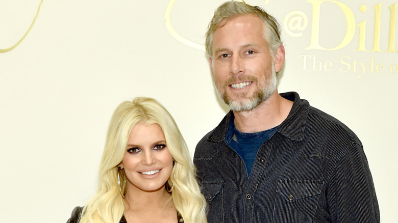 Jessica Simpson and Eric Johnson