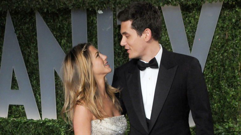 Jennifer Aniston and John Mayer at the 2009 Vanity Fair Oscar Party
