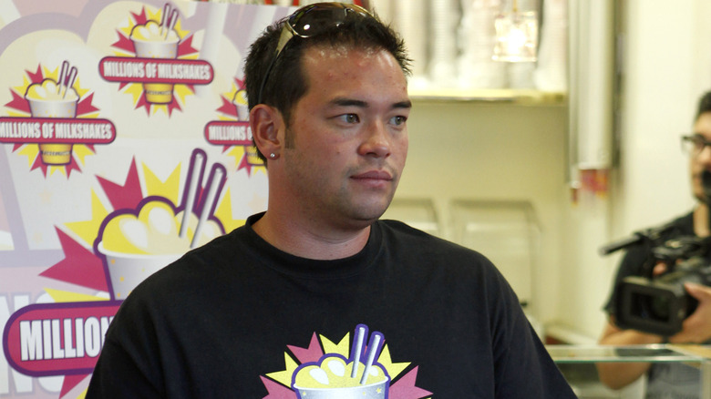 Jon Gosselin black t-shirt