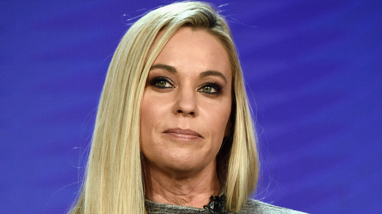 Kate Gosselin staring