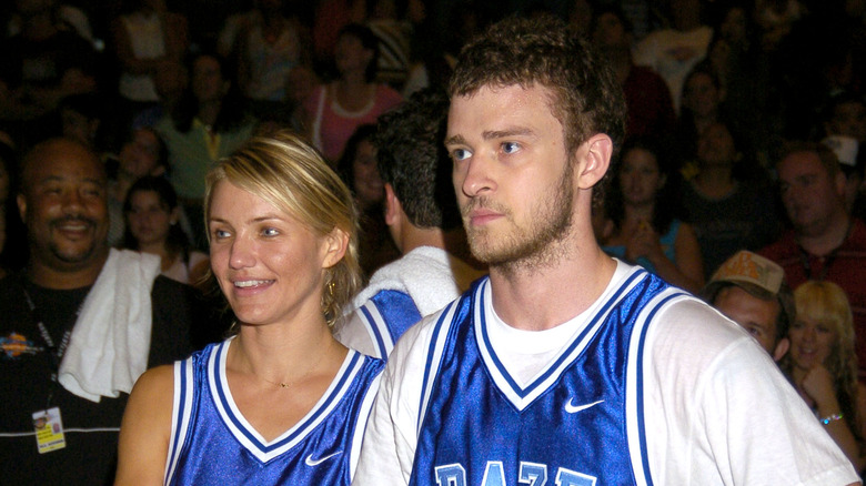 Cameron Diaz and Justin Timberlake at an event