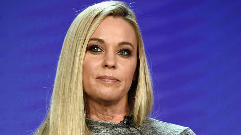 Kate Gosselin promoting Kate Plus Date