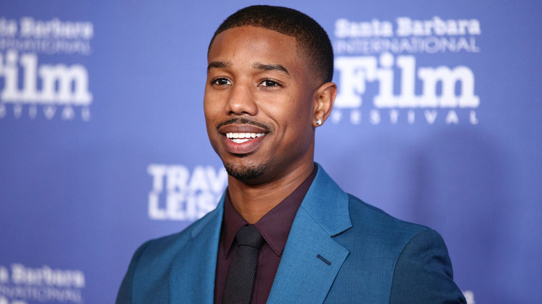 Michael B. Jordan smiling